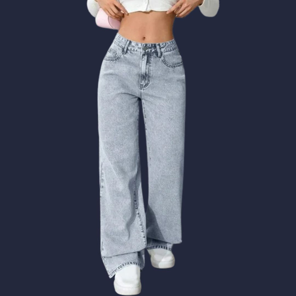 Saga – ett par stilrena jeans med vid passform
