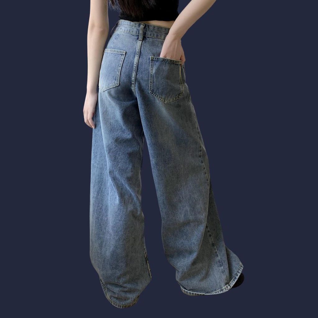 Elsa – tidlösa jeans med vida ben