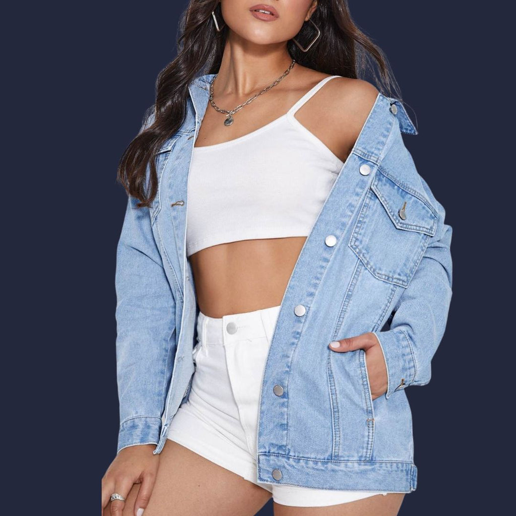 Nova – en oversized jeansjacka med modern karaktär
