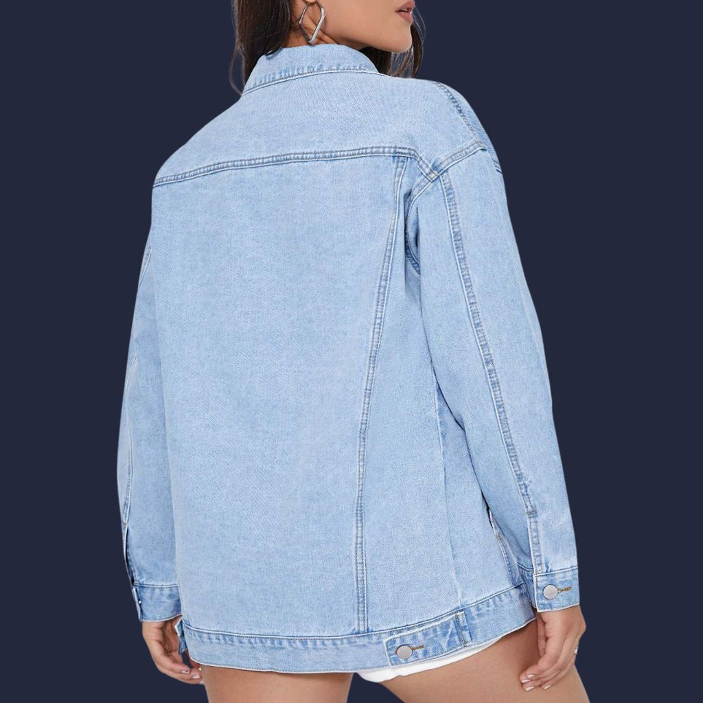 Nova – en oversized jeansjacka med modern karaktär